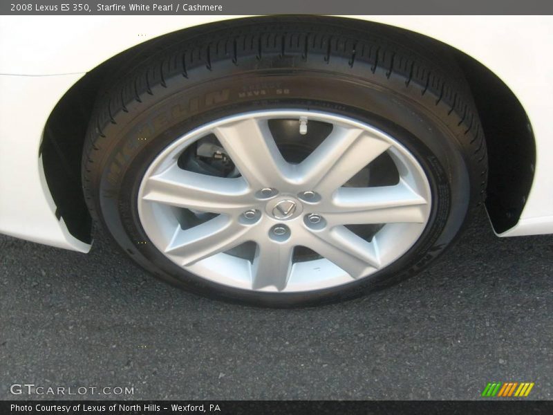 Starfire White Pearl / Cashmere 2008 Lexus ES 350