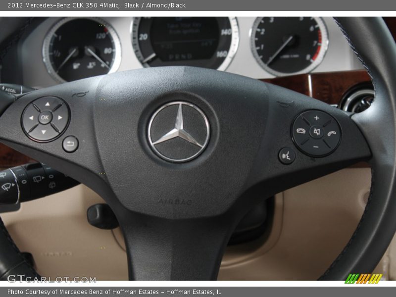 Black / Almond/Black 2012 Mercedes-Benz GLK 350 4Matic