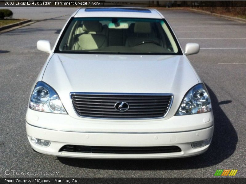 Parchment Crystal / Ivory 2003 Lexus LS 430 Sedan