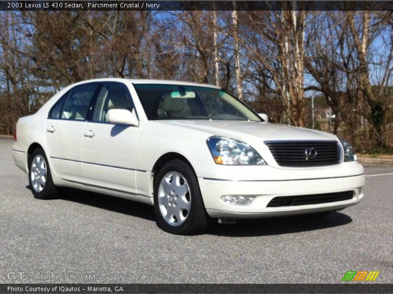 Parchment Crystal / Ivory 2003 Lexus LS 430 Sedan