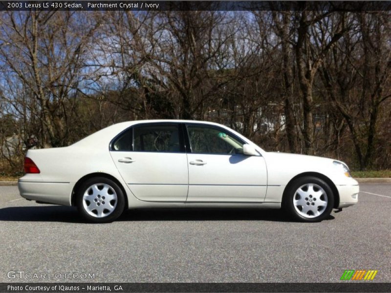 Parchment Crystal / Ivory 2003 Lexus LS 430 Sedan