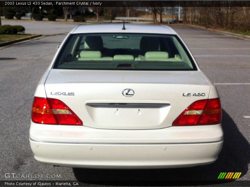 Parchment Crystal / Ivory 2003 Lexus LS 430 Sedan
