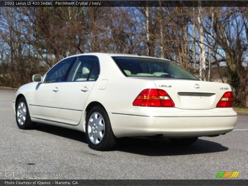 Parchment Crystal / Ivory 2003 Lexus LS 430 Sedan