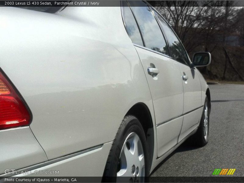 Parchment Crystal / Ivory 2003 Lexus LS 430 Sedan