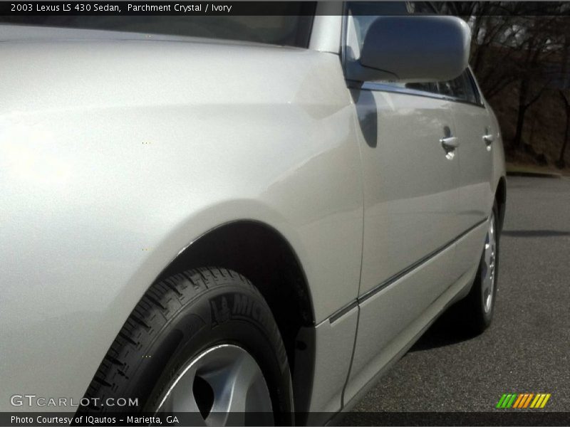 Parchment Crystal / Ivory 2003 Lexus LS 430 Sedan