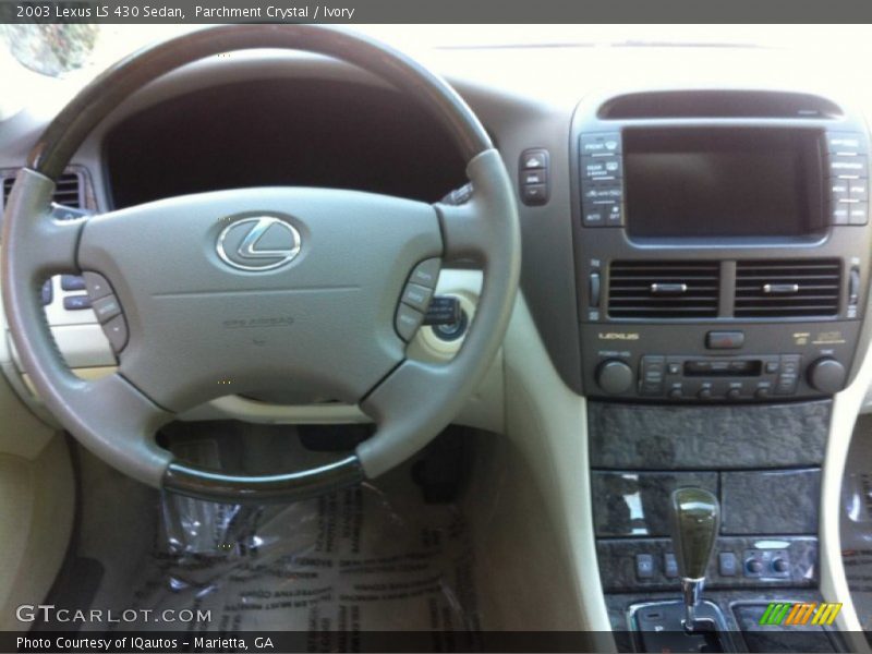 Parchment Crystal / Ivory 2003 Lexus LS 430 Sedan