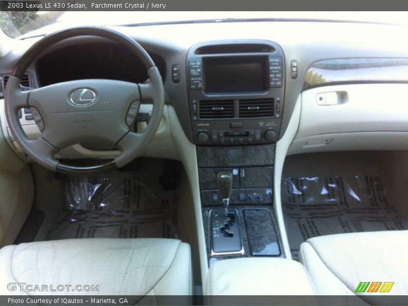 Parchment Crystal / Ivory 2003 Lexus LS 430 Sedan