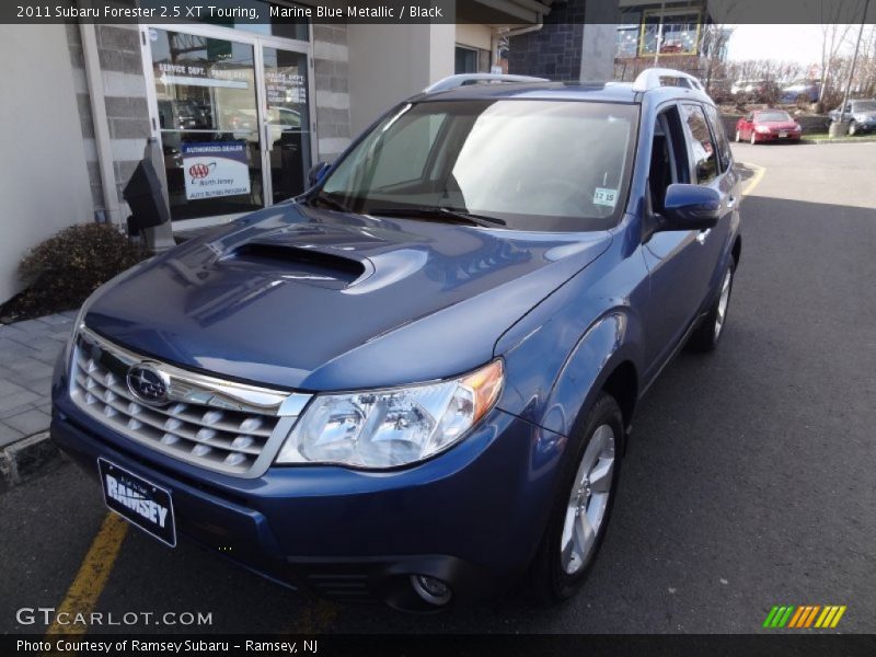 Marine Blue Metallic / Black 2011 Subaru Forester 2.5 XT Touring