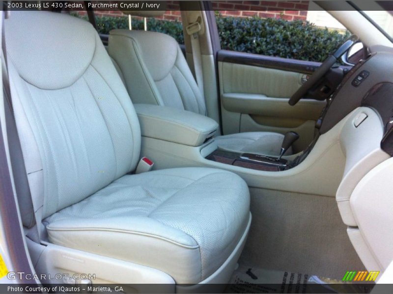 Parchment Crystal / Ivory 2003 Lexus LS 430 Sedan