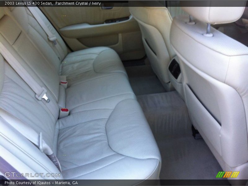 Parchment Crystal / Ivory 2003 Lexus LS 430 Sedan