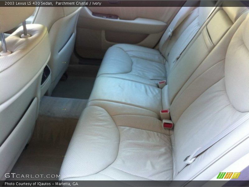 Parchment Crystal / Ivory 2003 Lexus LS 430 Sedan