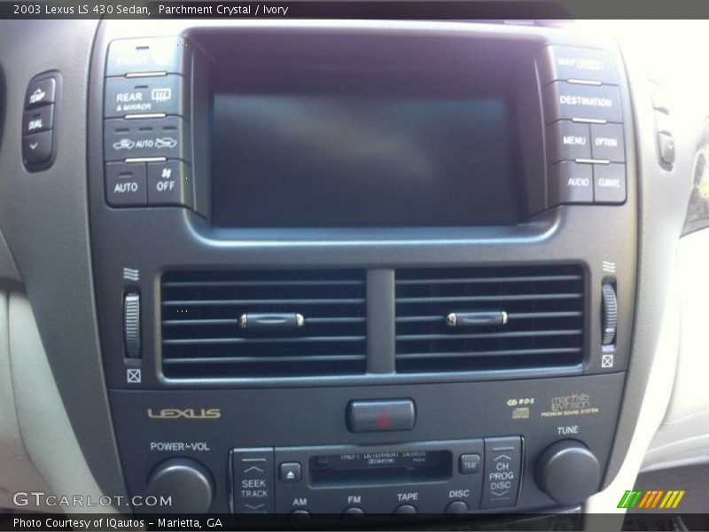 Parchment Crystal / Ivory 2003 Lexus LS 430 Sedan