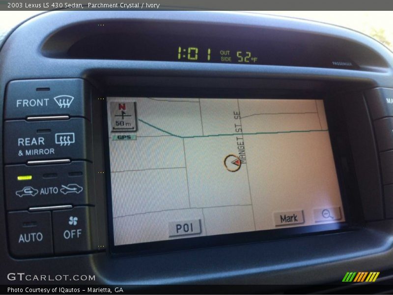 Parchment Crystal / Ivory 2003 Lexus LS 430 Sedan