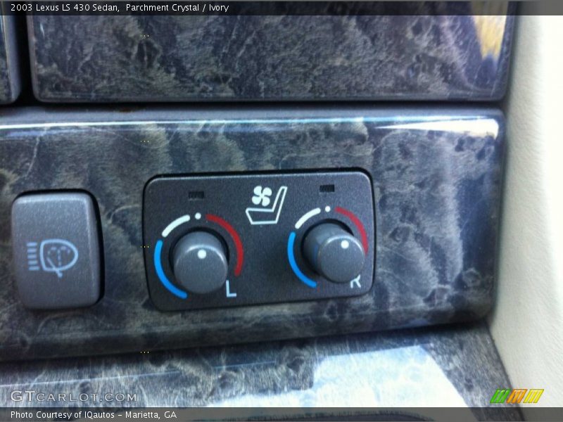 Parchment Crystal / Ivory 2003 Lexus LS 430 Sedan