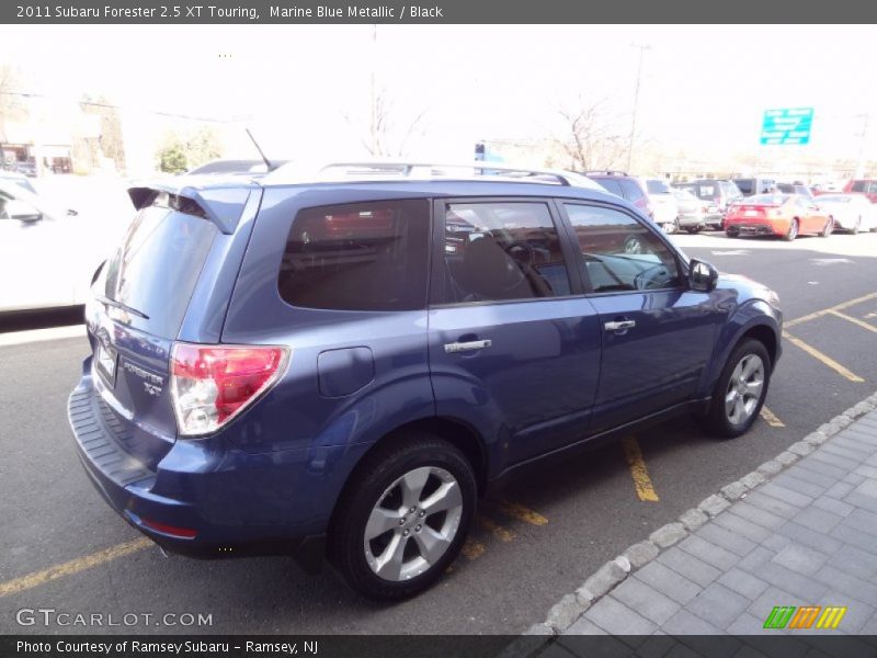 Marine Blue Metallic / Black 2011 Subaru Forester 2.5 XT Touring