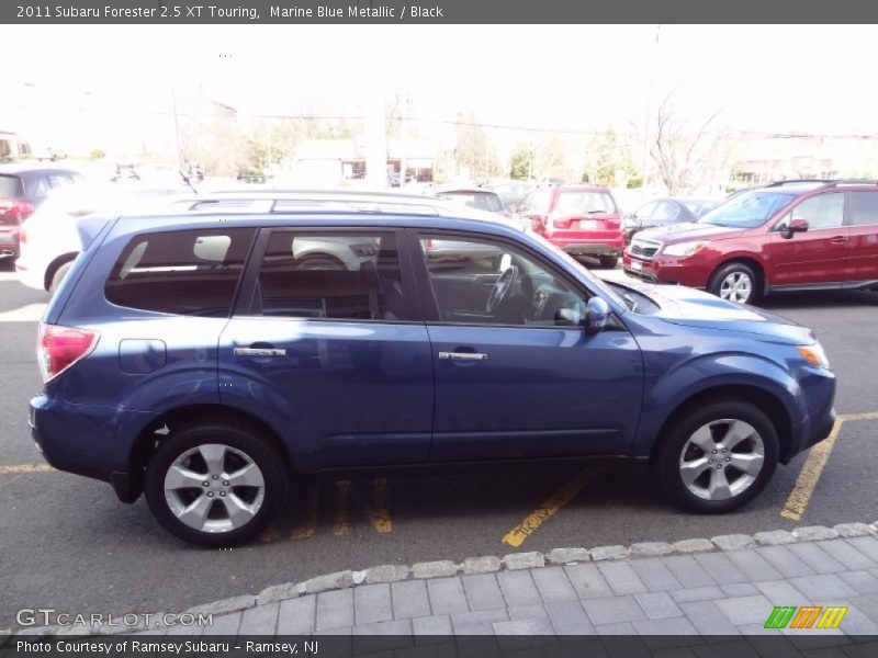 Marine Blue Metallic / Black 2011 Subaru Forester 2.5 XT Touring