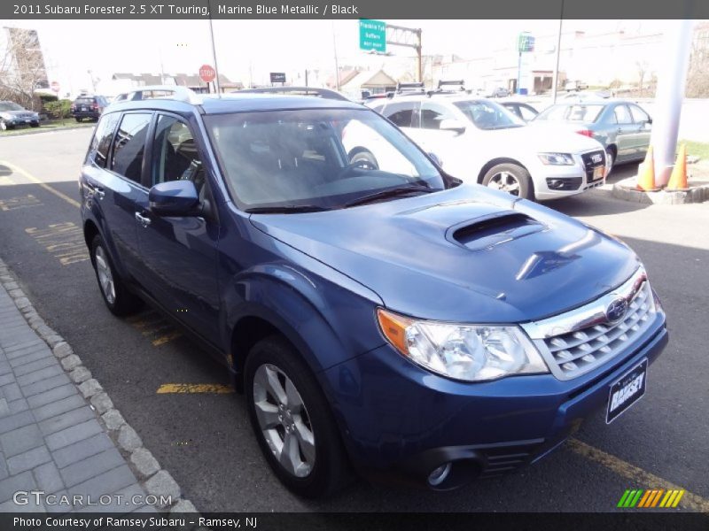 Marine Blue Metallic / Black 2011 Subaru Forester 2.5 XT Touring