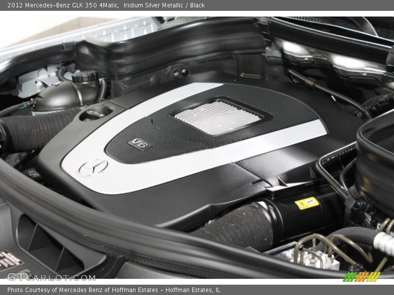 Iridium Silver Metallic / Black 2012 Mercedes-Benz GLK 350 4Matic