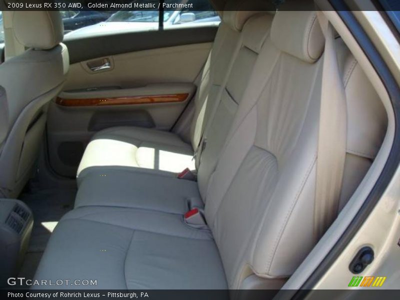 Golden Almond Metallic / Parchment 2009 Lexus RX 350 AWD