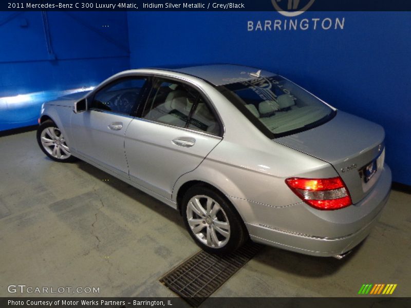 Iridium Silver Metallic / Grey/Black 2011 Mercedes-Benz C 300 Luxury 4Matic