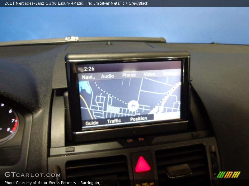 Iridium Silver Metallic / Grey/Black 2011 Mercedes-Benz C 300 Luxury 4Matic