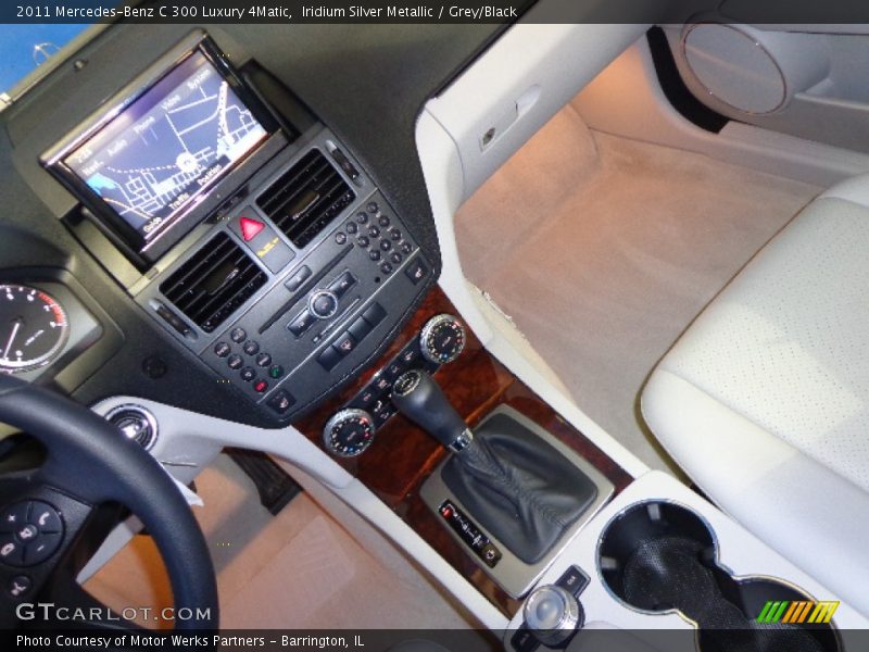 Iridium Silver Metallic / Grey/Black 2011 Mercedes-Benz C 300 Luxury 4Matic