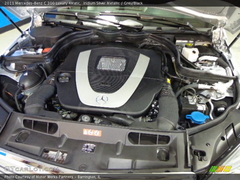 Iridium Silver Metallic / Grey/Black 2011 Mercedes-Benz C 300 Luxury 4Matic