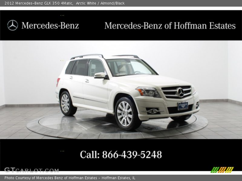 Arctic White / Almond/Black 2012 Mercedes-Benz GLK 350 4Matic