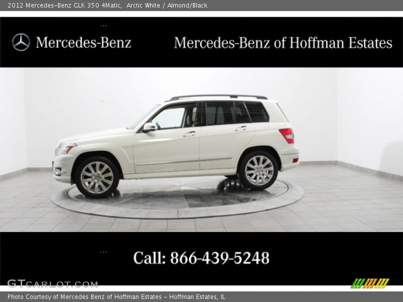 Arctic White / Almond/Black 2012 Mercedes-Benz GLK 350 4Matic