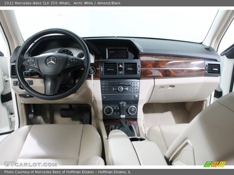 Arctic White / Almond/Black 2012 Mercedes-Benz GLK 350 4Matic