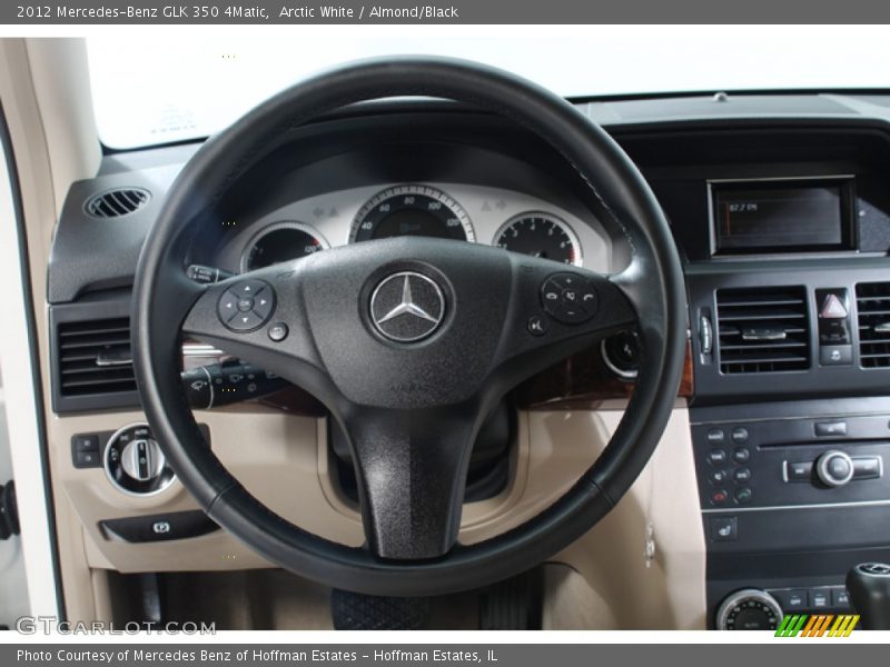 Arctic White / Almond/Black 2012 Mercedes-Benz GLK 350 4Matic
