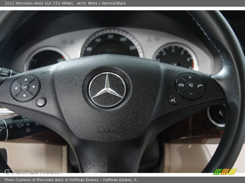 Arctic White / Almond/Black 2012 Mercedes-Benz GLK 350 4Matic