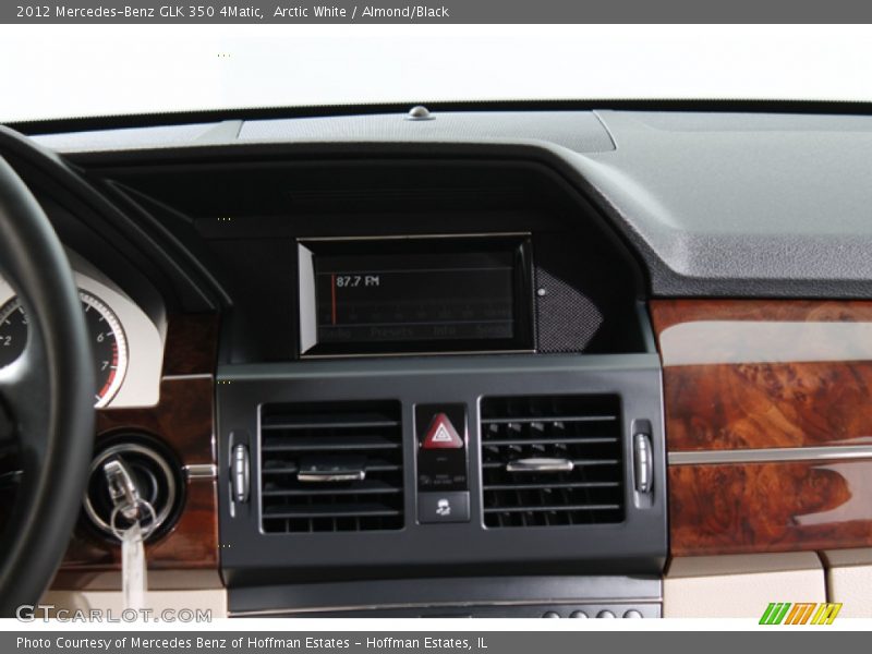Arctic White / Almond/Black 2012 Mercedes-Benz GLK 350 4Matic