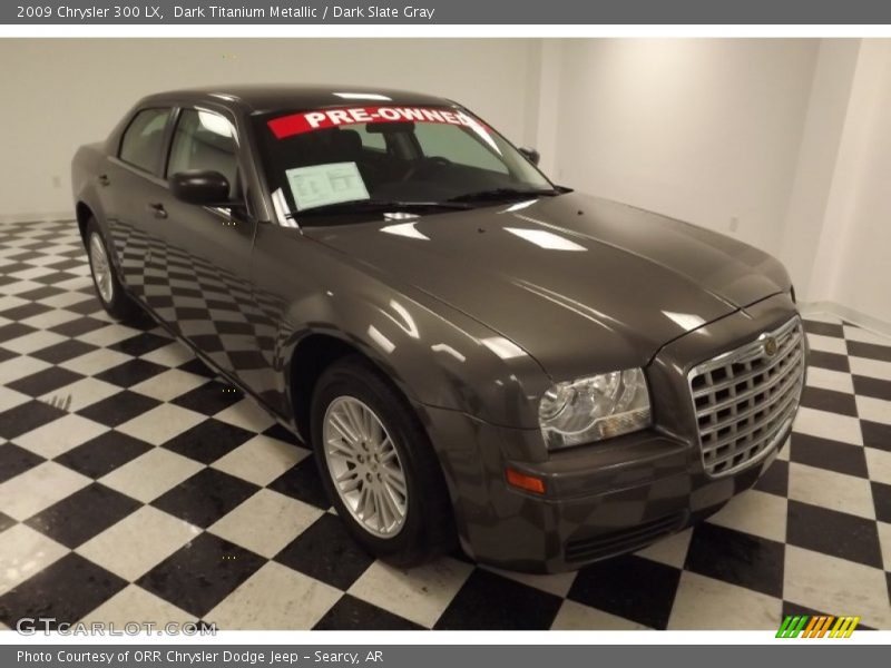 Dark Titanium Metallic / Dark Slate Gray 2009 Chrysler 300 LX