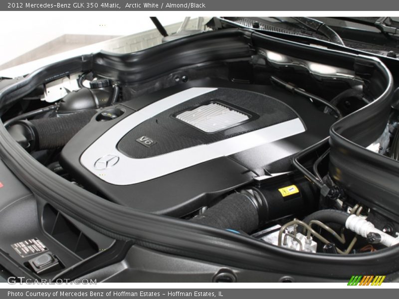 Arctic White / Almond/Black 2012 Mercedes-Benz GLK 350 4Matic