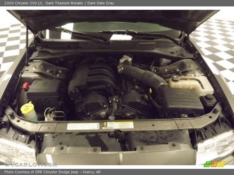 Dark Titanium Metallic / Dark Slate Gray 2009 Chrysler 300 LX