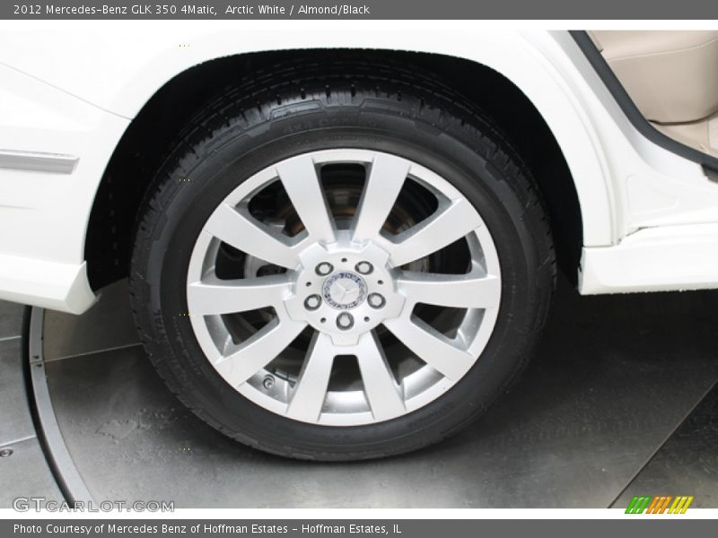 Arctic White / Almond/Black 2012 Mercedes-Benz GLK 350 4Matic