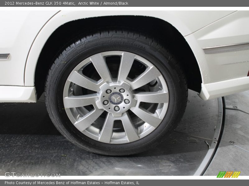 Arctic White / Almond/Black 2012 Mercedes-Benz GLK 350 4Matic