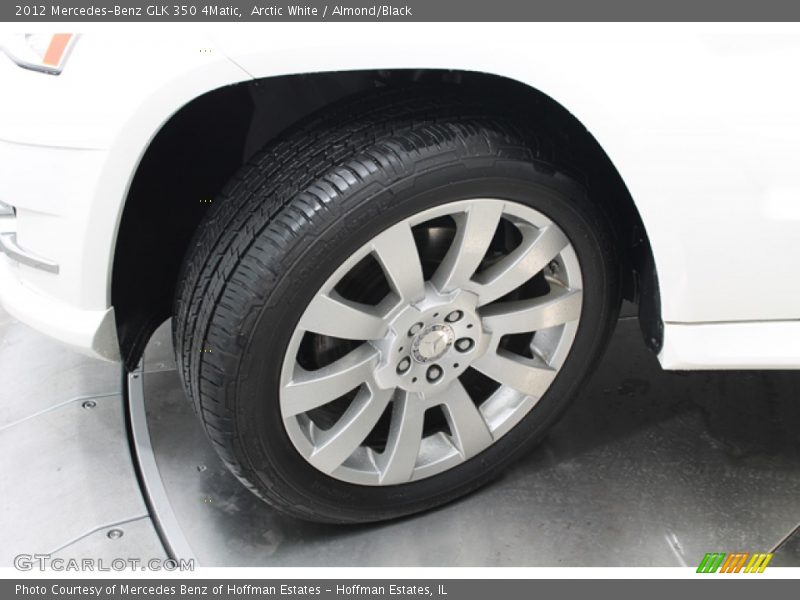 Arctic White / Almond/Black 2012 Mercedes-Benz GLK 350 4Matic