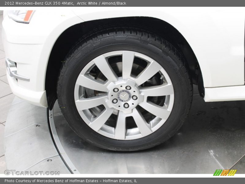 Arctic White / Almond/Black 2012 Mercedes-Benz GLK 350 4Matic