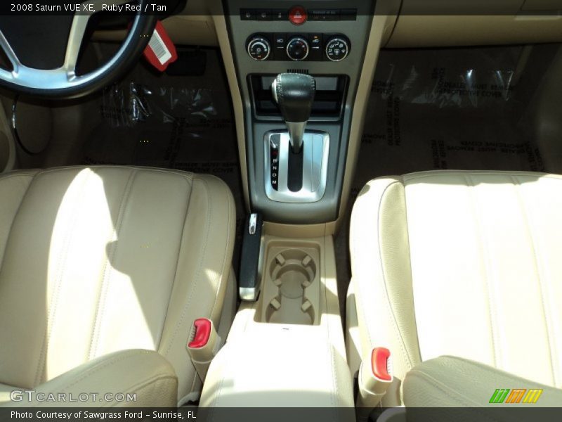 Ruby Red / Tan 2008 Saturn VUE XE