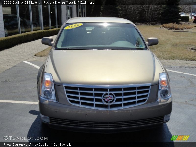 Radiant Bronze Metallic / Cashmere 2006 Cadillac DTS Luxury