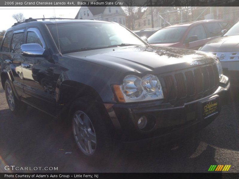 Black / Medium Slate Gray 2006 Jeep Grand Cherokee Laredo 4x4