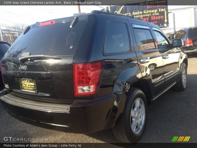 Black / Medium Slate Gray 2006 Jeep Grand Cherokee Laredo 4x4