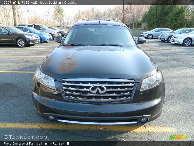 Black Obsidian / Graphite 2007 Infiniti FX 35 AWD