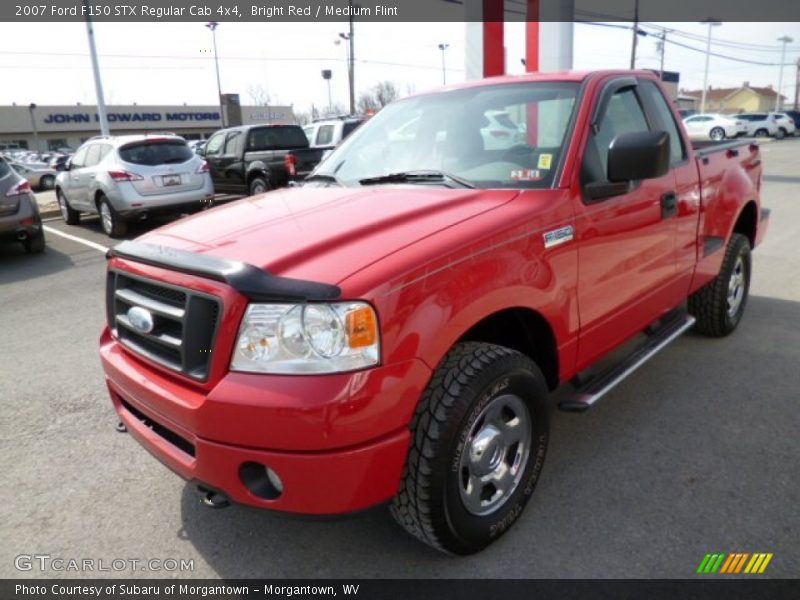 Front 3/4 View of 2007 F150 STX Regular Cab 4x4