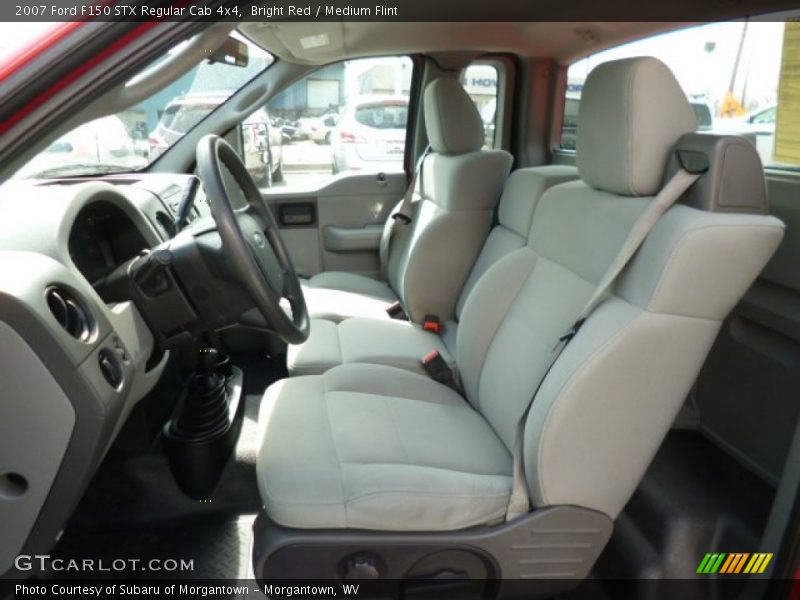 Front Seat of 2007 F150 STX Regular Cab 4x4