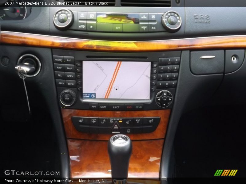 Black / Black 2007 Mercedes-Benz E 320 Bluetec Sedan