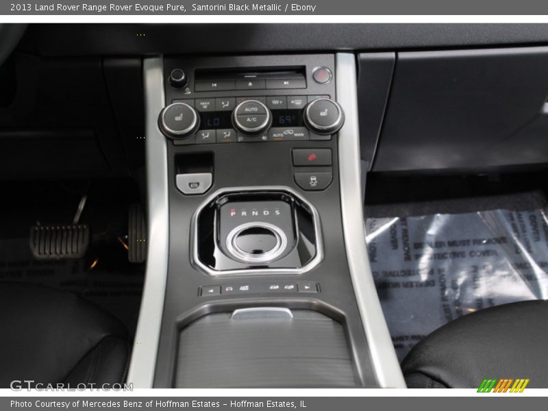 Controls of 2013 Range Rover Evoque Pure