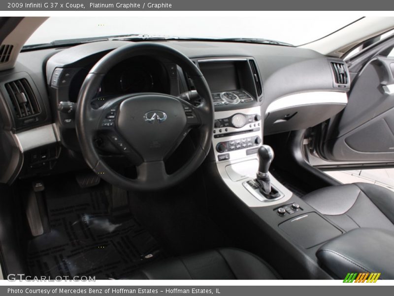 Platinum Graphite / Graphite 2009 Infiniti G 37 x Coupe